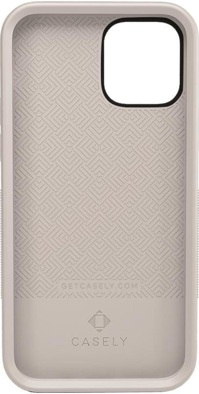 Deep Teal on Nude | Ultra-Protective Bold Case iPhone Case get.casely 