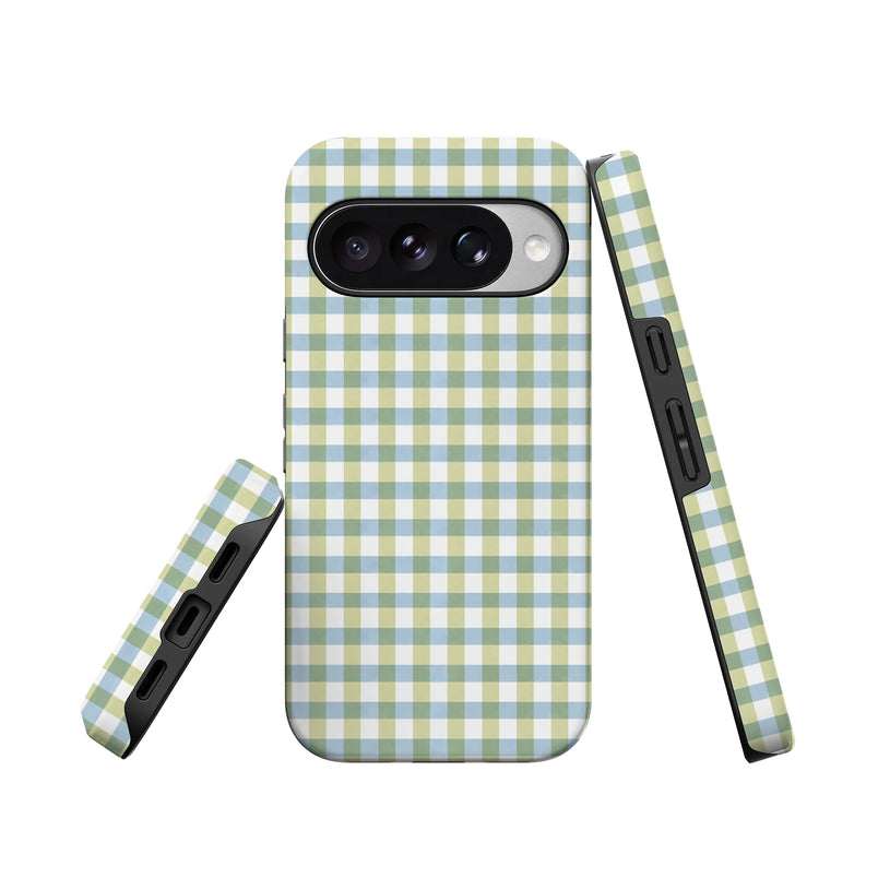 Pastel Picnic | Blue & Green Gingham Case