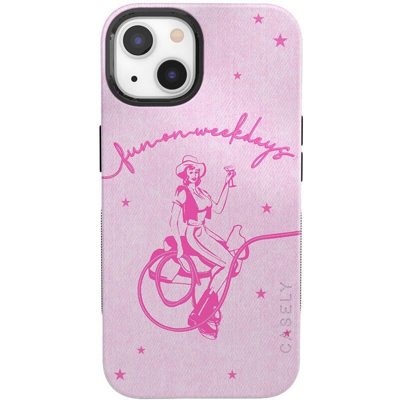 Denim Cowgirl | Fun on Weekdays Case iPhone Case get.casely Bold Flex + MagSafe® iPhone 13 Mini