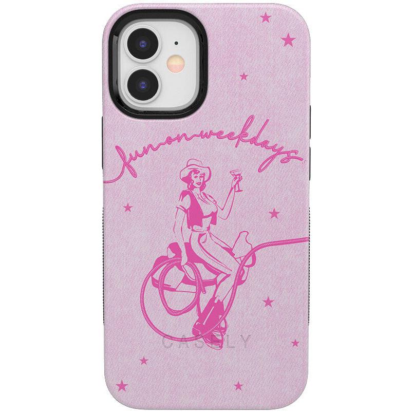 Denim Cowgirl | Fun on Weekdays Case iPhone Case get.casely Bold + MagSafe® iPhone 12