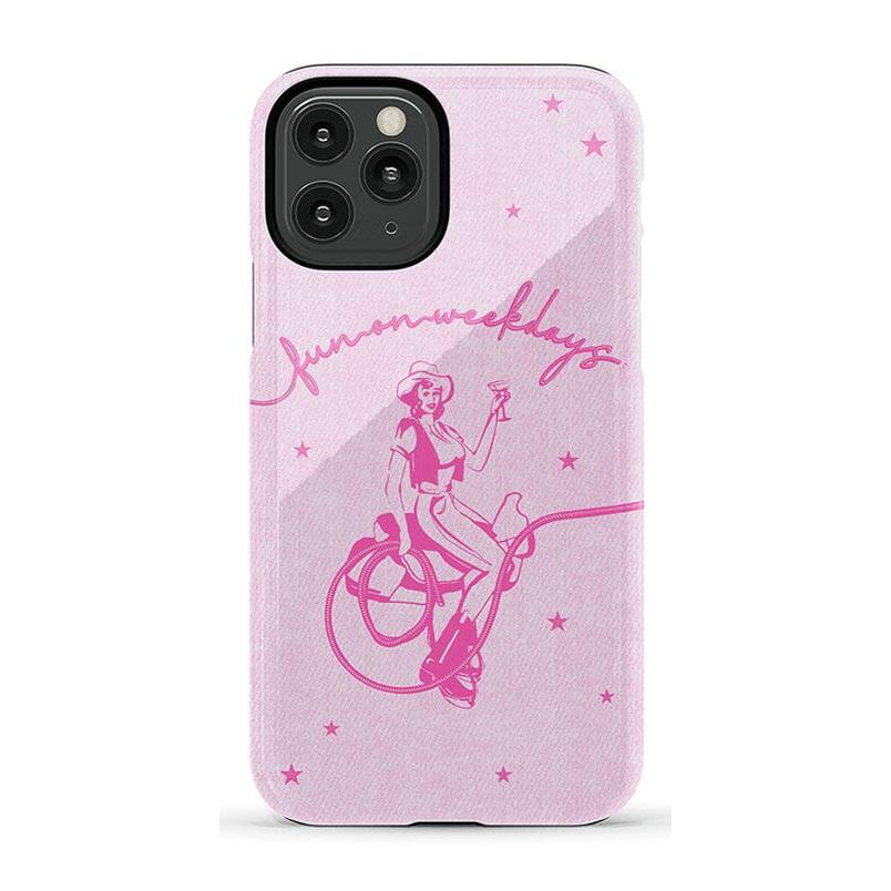 Denim Cowgirl | Fun on Weekdays Case iPhone Case get.casely Essential iPhone 11 Pro