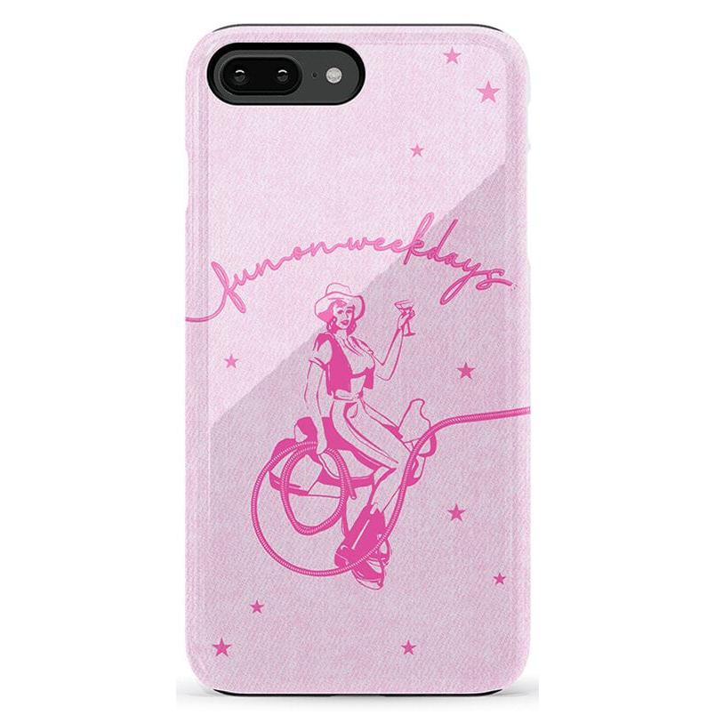 Denim Cowgirl | Fun on Weekdays Case iPhone Case get.casely Essential iPhone 6/7/8 Plus
