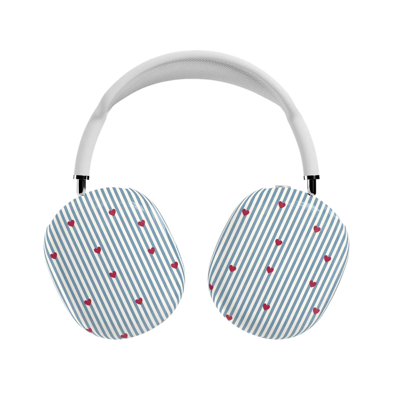 Love Lines | Blue Stripes AirPods Max Case