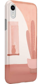 Desert Daze | Peachy Cactus Case iPhone Case get.casely 