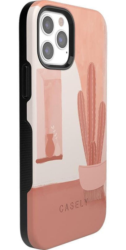 Desert Daze | Peachy Cactus Case iPhone Case get.casely 