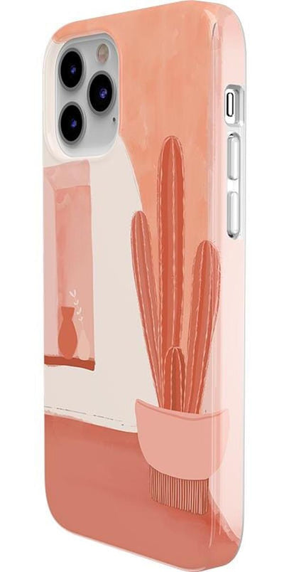Desert Daze | Peachy Cactus Case iPhone Case get.casely 