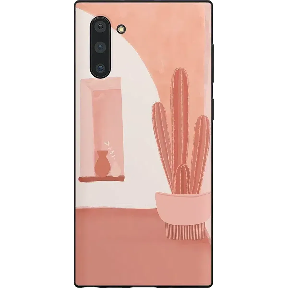 Desert Daze Peachy Cactus Samsung Case