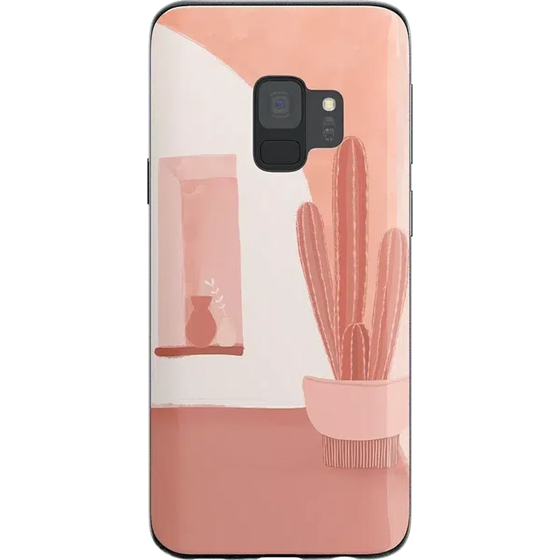 Desert Daze | Peachy Cactus Samsung Case Samsung Case get.casely 