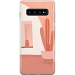 Desert Daze | Peachy Cactus Samsung Case Samsung Case get.casely 