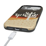 Desert Nights | Cactus Colorblock Case iPhone Case get.casely 