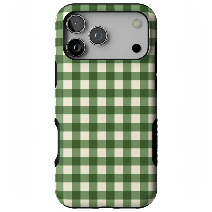 Checked Twice | Green Plaid Case
