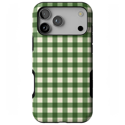 Checked Twice | Green Plaid Case