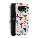 American Girlie | Red White & Blue Bows Case