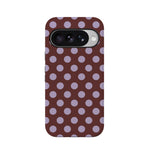 Spotted in SoHo | Burgundy Polka Dot Case