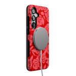 Final Rose | Red & Pink Floral Case