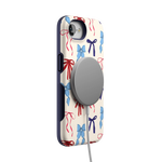 American Girlie | Red White & Blue Bows Case
