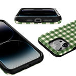 Checked Twice | Green Plaid Case