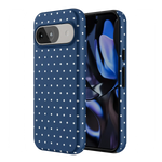 On the Dot | Navy Polka Dot Case