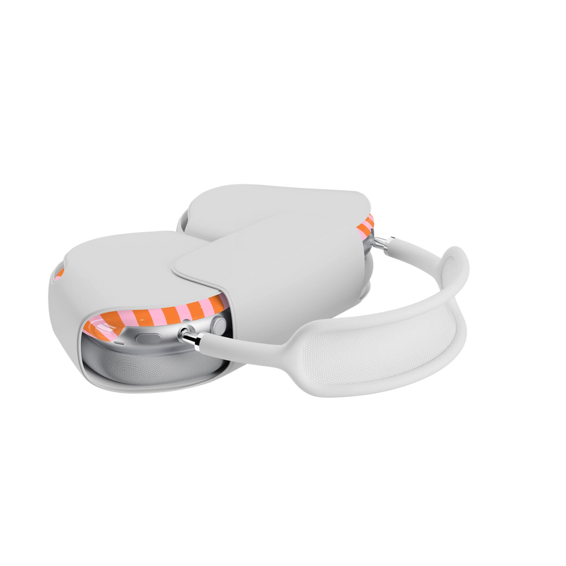Perfect Stripes | Orange & Pink Stripes AirPods Max Case