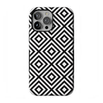 Diamonds | High Contrast Design Case Phone Case Casetry Bold Flex + MagSafe® iPhone 13 Pro Max
