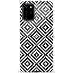 Diamonds | High Contrast Design Case Phone Case Casetry Essential Galaxy S20 Plus