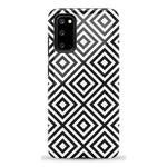 Diamonds | High Contrast Design Case Phone Case Casetry Essential Galaxy S20