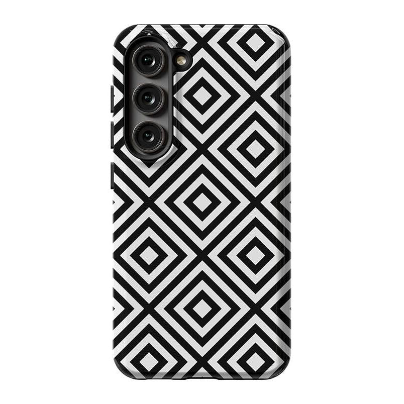 Diamonds | High Contrast Design Case Phone Case Casetry Essential Galaxy S22 Ultra