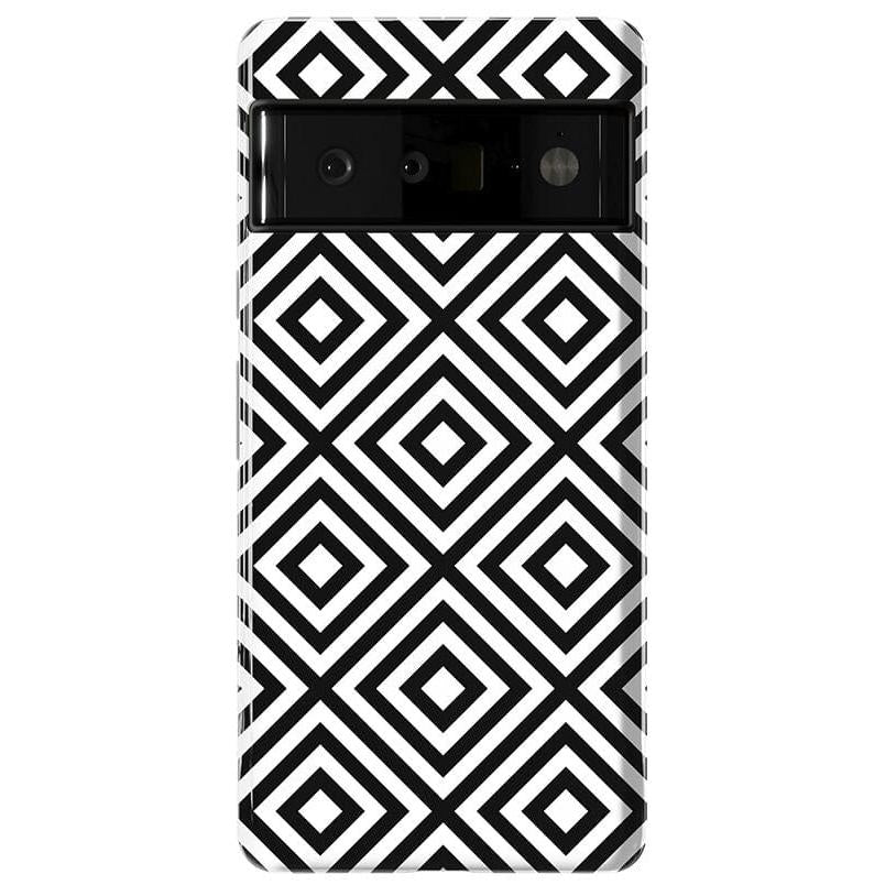 Diamonds | High Contrast Design Case Phone Case Casetry Essential Google Pixel 6 Pro