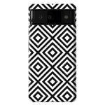 Diamonds | High Contrast Design Case Phone Case Casetry Essential Google Pixel 6