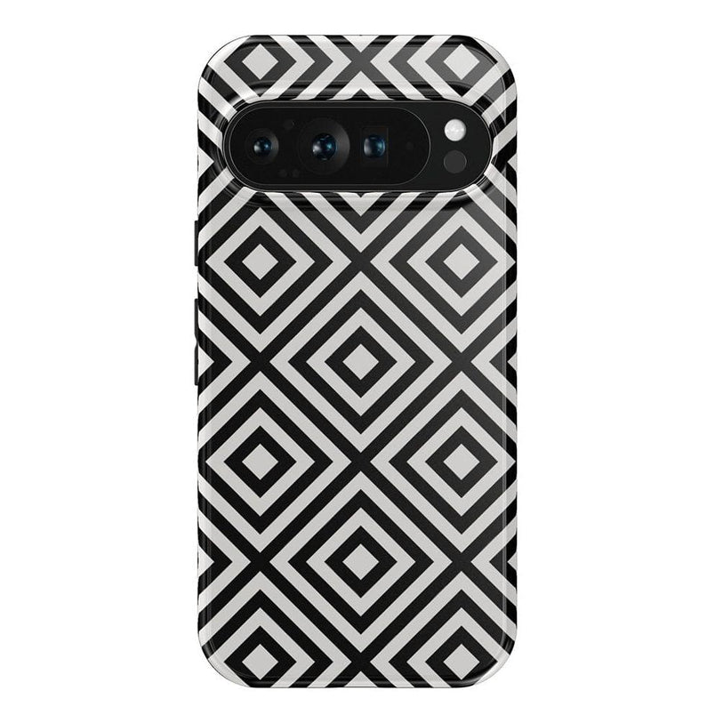Diamonds | High Contrast Design Case Phone Case Casetry Essential Google Pixel 9 Pro