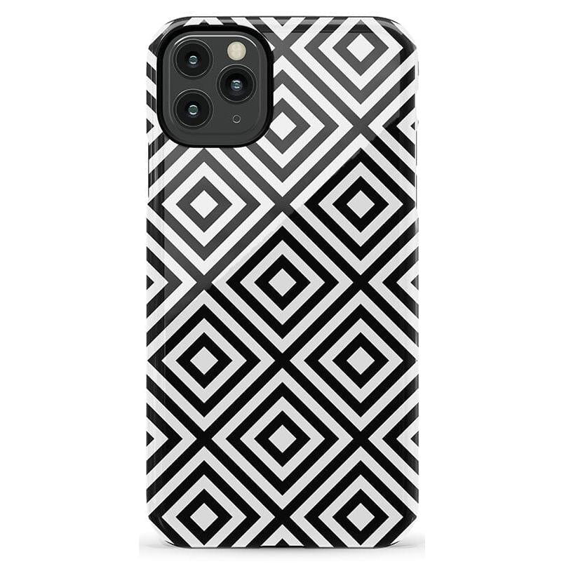 Diamonds | High Contrast Design Case Phone Case Casetry Essential iPhone 11 Pro Max