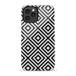 Diamonds | High Contrast Design Case Phone Case Casetry Essential iPhone 11