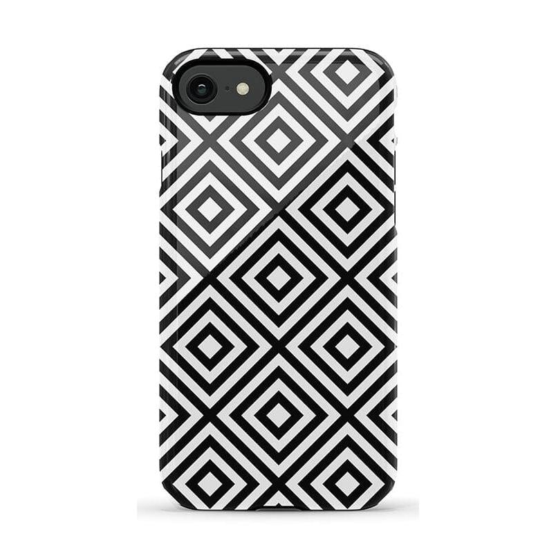 Diamonds | High Contrast Design Case Phone Case Casetry Essential iPhone SE (2020 & 2022)