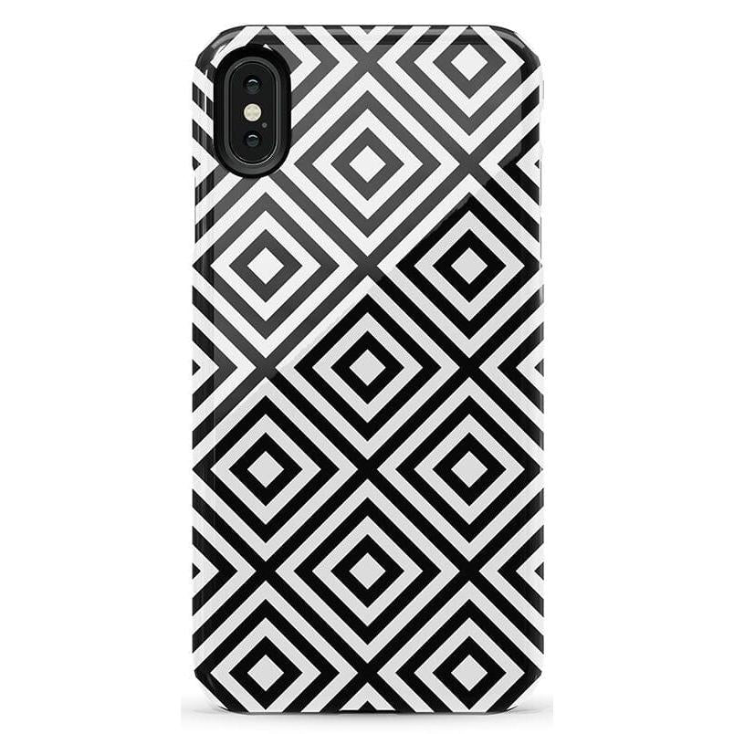 Diamonds | High Contrast Design Case Phone Case Casetry Essential iPhone XR 