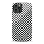 Diamonds | High Contrast Design Case Phone Case Casetry Essential iPhone 12 Pro