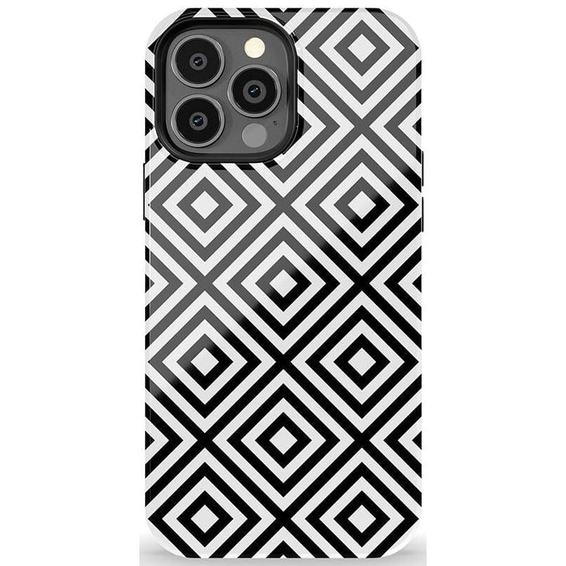 Diamonds | High Contrast Design Case Phone Case Casetry Essential + MagSafe® iPhone 13 Pro Max