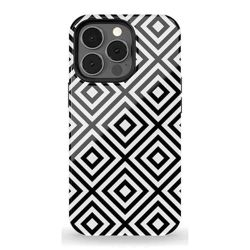 Diamonds | High Contrast Design Case Phone Case Casetry Essential + MagSafe® iPhone 13 Pro