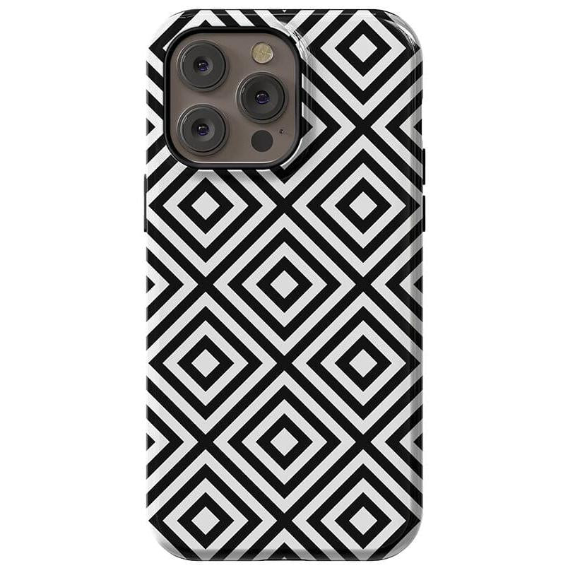 Diamonds | High Contrast Design Case Phone Case Casetry Essential + MagSafe® iPhone 14 Pro Max