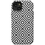 Diamonds | High Contrast Design Case Phone Case Casetry Essential + MagSafe® iPhone 15 Plus