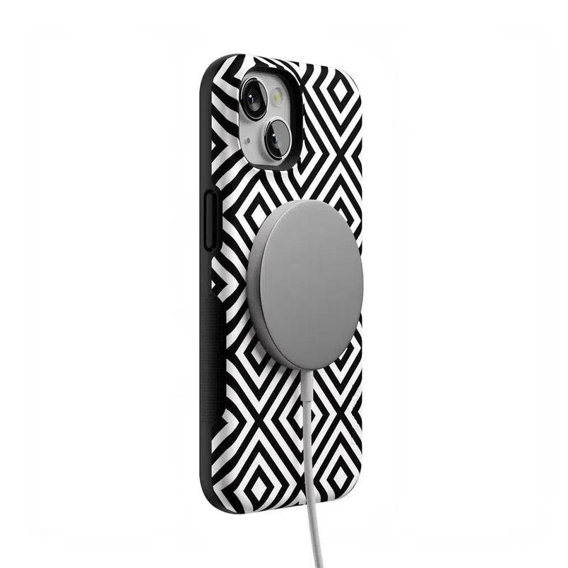 Diamonds | High Contrast Design Case Phone Case Casetry 
