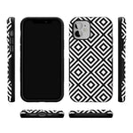Diamonds | High Contrast Design Case Phone Case Casetry 
