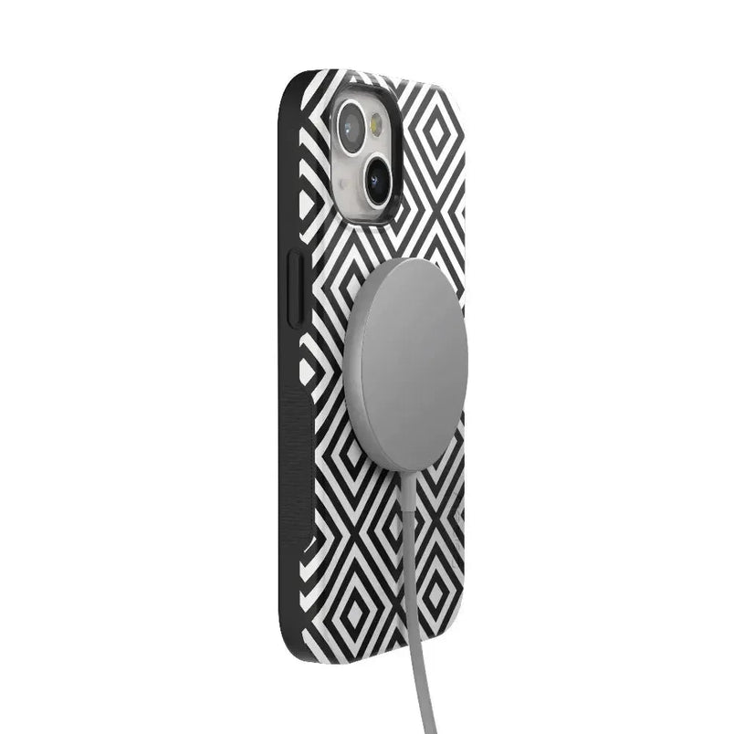 Diamonds | High Contrast Design Case Phone Case Casetry 