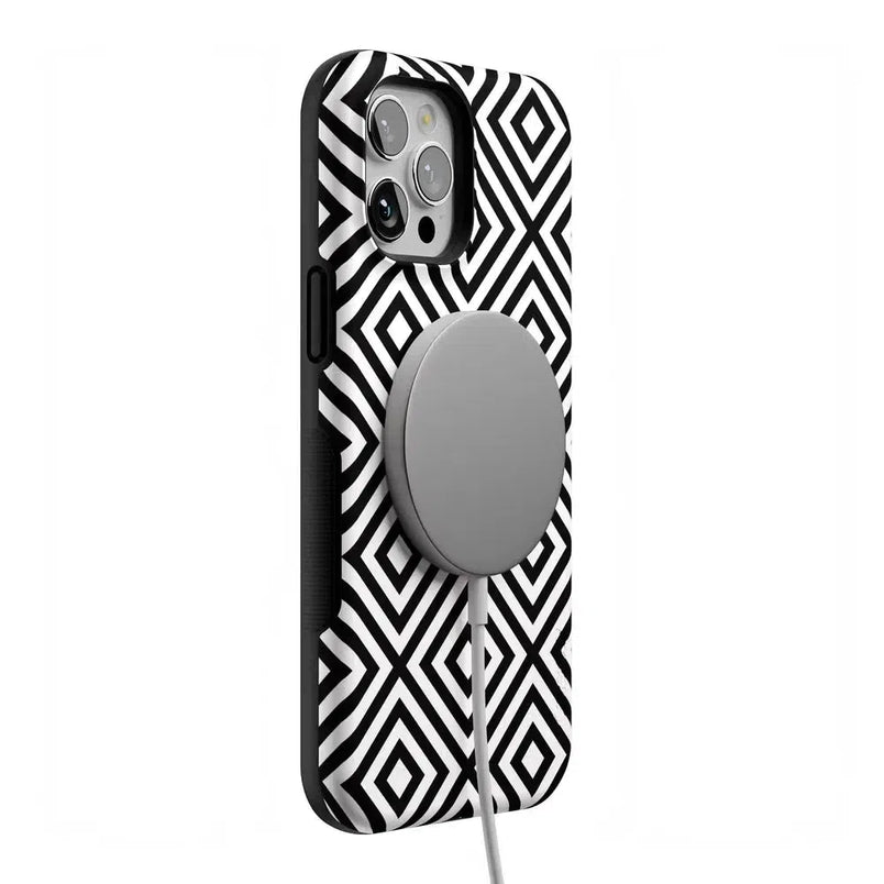 Diamonds | High Contrast Design Case Phone Case Casetry 