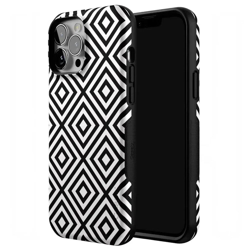 Diamonds | High Contrast Design Case Phone Case Casetry 
