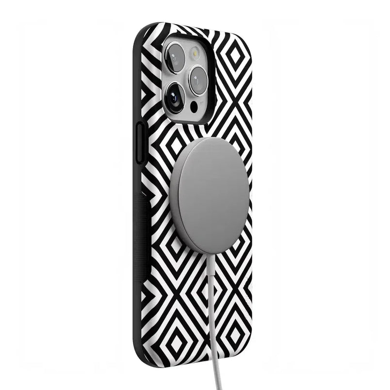 Diamonds | High Contrast Design Case Phone Case Casetry 