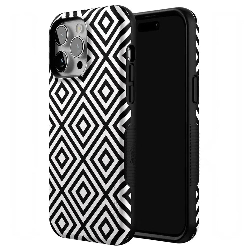 Diamonds | High Contrast Design Case Phone Case Casetry 