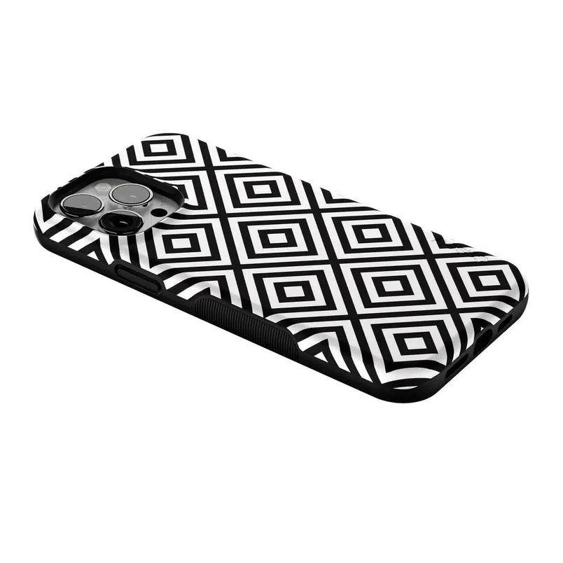 Diamonds | High Contrast Design Case Phone Case Casetry 