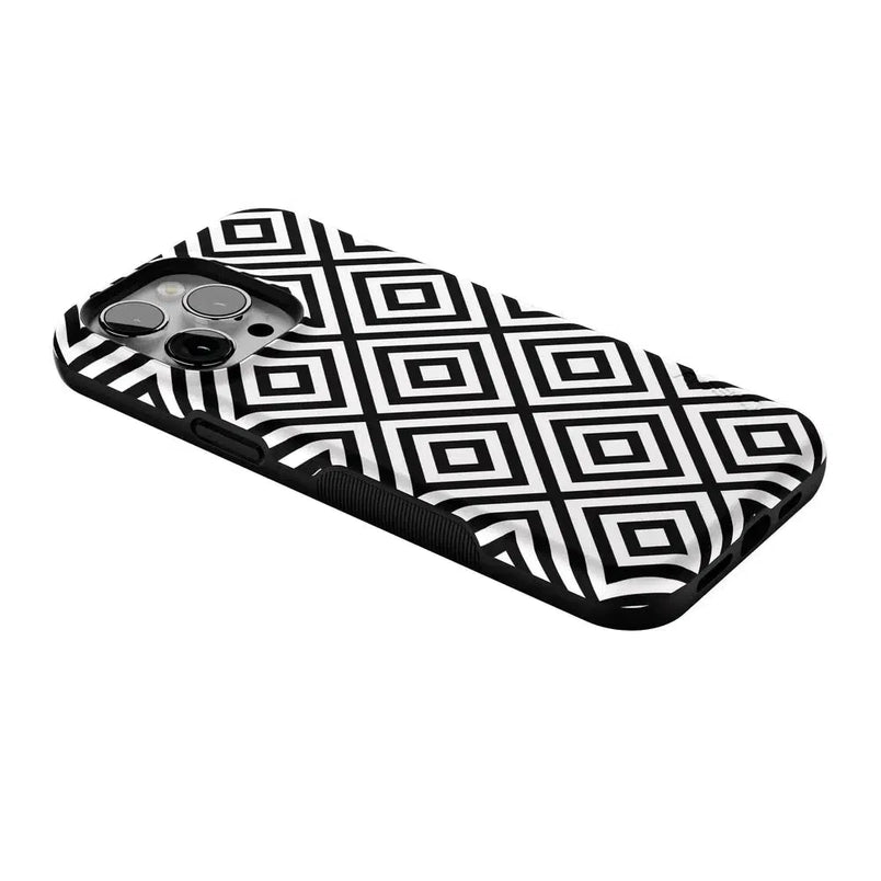 Diamonds | High Contrast Design Case Phone Case Casetry 