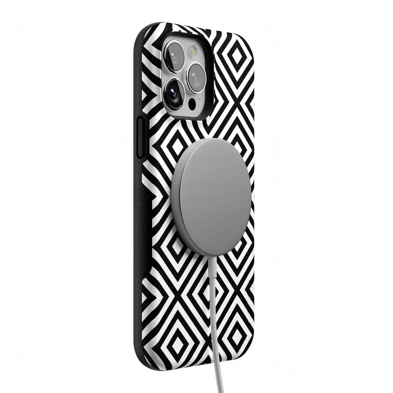 Diamonds | High Contrast Design Case Phone Case Casetry 