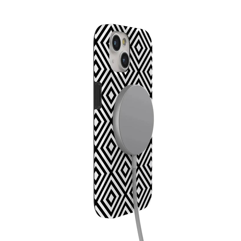 Diamonds | High Contrast Design Case Phone Case Casetry 